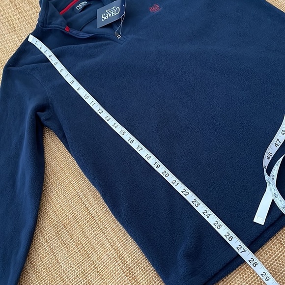 Chaps Fleece Pullover Size M - Picture 6 of 7